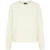 Pieces PCCHILLI LS Sweat Noos BC Maglia di Tuta, White Pepper, XL Donna
