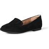Amazon Essentials Mocassini Bassi Donna, Nero Micro Scamosciato, 35.5 EU