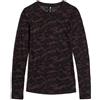 G-STAR Donna Fine Lace AOP Slim Knitted Top, Multicolore (dk port red lace wave D25863-2757-G901), XXL