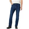 Amazon Essentials Jeans Bootcut Leggermente Elasticizzati, Vestibilità Aderente Uomo, Lavaggio Ombré Scuro, 40W / 32L
