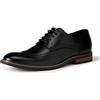 Amazon Essentials Wingtip Derby Dress Shoes da Uomo, Nero, 42