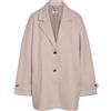 Noisy may Nmalicia Ls Oversize Blazer Noos, Silver Lining, L, Rivestimento argento., L