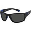 POLAROID PLD 2135/S Occhiali da sole da uomo Nero e Blu