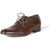 Amazon Essentials Scarpa Derby Uomo, Marrone Scuro, 41 EU