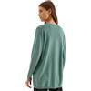 Cecil 2515341 Cardigan Aperto, Jewel Green Melange, XS Donna