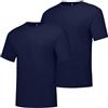 Hanes Beefyt T-Shirt, Heavyweight Cotton Crewneck Tee, 1 Or 2 Pack, Available in Tall Sizes Tall Beefy - Maglietta a Maniche Corte, Confezione da 2 Uomo (Pacco da 2)