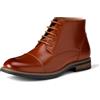 Amazon Essentials Stivaletti Eleganti alla Caviglia con Punta Stile Cap Toe Uomo