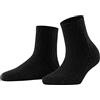 FALKE Bedsock Rib W Hp lana cachemire caldi spessi 1 paio, Calzini Donna, Nero Black 3009, 35-38