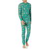 Amazon Essentials Disney | Marvel | Star Wars Pigiama in cotone aderente Uomo, Festive Marvel - Mens Snug Fit, S