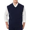 Amazon Essentials Gilet in Lana d'Agnello Uomo, Blu Marino, S