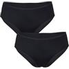 Lovable Slip Mutande in Microfibra Massima Invisibilità, Balze Elasticità Differenziata no Cuciture, Art. 0193, Pacco da 2 Invisible Donna