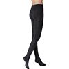 KUNERT Collant da donna in morbido cotone e lana, Grigio (Anthracite Mel 4050), L