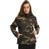 Brandit Ladies' Windbreaker Front Zip Donna Giacca a vento nero 100% poliestere