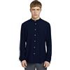 TOM TAILOR Denim Uomo Camicia con Collo Alto
