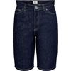 ONLY Onlsonny HW Wide DNM Shorts Noos Pantaloncini Lunghi di Jeans Donna