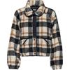ONLY Onlcalista Life Check Teddy Jacket OTW, Birch, M, betulla, M