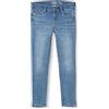 Amazon Essentials Jeans Elasticizzati Skinny Fit Bambine e Ragazze, Blu Slavato, 6 Anni