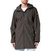 Schott NYC Kalvin - Giubbotto lungo con cerniera, da adulto, colore: cachi, taglia L