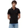 Tommy Hilfiger Tipped Slim Fit Polo Mw0mw37346 Polo S/S Unisex - Adulto (Pacco da 1)