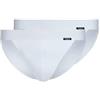 Skiny Slip da Uomo in Cotone retrò, Bianco, Regolare, Bianco, XXL