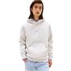 Tommy Jeans Uomo Felpa Linear Logo con Cappuccio, Grigio (Lt Grey Htr Multi), S