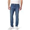Amazon Essentials Jeans Skinny Mediamente Elasticizzati Uomo, Grigio Pietra Delavé Medio, 29W / 34L