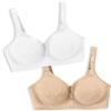 Playtex Reggiseno a Copertura Totale da Donna, Bianco/Nude, 4D