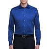 Van Heusen Dress Shirt Regular Fit Flex Collar Stretch Solid Camicia da Smoking, Blu Reale, XL/44 cm Collo 81/84 cm Manica Uomo