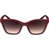 CALVIN KLEIN JEANS SUNGIRL CKJ24303S - Burgundy with Gradient Burgundy Lens