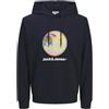JACK & JONES Jjperry Sweat Hood, Blazer Blu Marine, XL