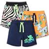 Amazon Essentials Pantaloncini in Maglia in French Terry Bambini e Ragazzi, Pacco da 3