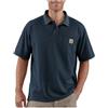 Carhartt Polo A Manica Corta Con Taschino, Vestibilità Ampia, Media Pesantezza, Uomo, Blu (Navy), S