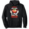 K-Pop Fangirl & K-Pop & Bubble Tea Regal Solo una ragazza che ama K-Pop Bubble Tea & Ramen Ramen Felpa con Cappuccio, Unisex per adulti, Nero, L
