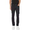 Amazon Essentials Pantaloni in Twill Elasticizzato a 5 Tasche, Vestibilità Skinny Uomo, Nero, 34W / 30L