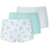 Schiesser Confezione da 3 Pantaloncini da Bambina ad Alta vestibilità - Cotone Biologico 95/5 - Taglie da 92 a 140, Ordinati 5_181799, 92