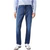 Wrangler - Jeans Uomo - vestibilità Regular Affusolata - Foundation - Jagged