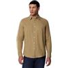 Amazon Essentials Camicia Estiva a Maniche Lunghe in Misto Lino Vestibilità Regolare Uomo