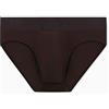 Emporio Armani Slip da Uomo Essential in Microfibra, Marrone, L, Marrone, L