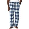 Amazon Essentials Pantaloni da Pigiama da Uomo in Flanella Traspirante (Disponibile nelle Taglie Big & Tall), Grigio Bianco a Quadri, S