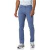 Amazon Essentials Pantaloni in Twill Elasticizzati con 5 Tasche Slim Uomo, Indaco, 29W / 29L