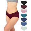 Bea Confezione da 7 Mutande Donna bambù Super Morbide - Slip Donna Traspiranti, a Vita Media e Coprenti