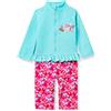 Playshoes Protezione UV in un unico pezzo Unisex - Bambini e ragazzi, Manica Lunga Fenicottero, 98-104