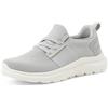 Amazon Essentials Sneakers Cross Trainer da Donna, Leggere, in Maglia, Grigio, 38