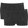 sloggi Donna Go Smooth Hipster 2P, Nero
