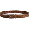 Ted Baker Cintura in camoscio intrecciato, Marrone, L/XL