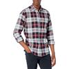 Amazon Essentials Uomo Camicia in Flanella a Maniche Lunghe