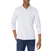 Amazon Essentials Polo in piqué a Maniche Lunghe vestibilità Aderente Uomo, Blu Chiaro, M