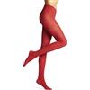 FALKE Pure Matt 50 DEN W Ti semicoprenti tinta unita 1 pezzo, Collant Donna, Rosso Scarlet 8228, S-M