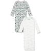 Amazon Essentials Disney | Marvel | Star Wars Abiti da Notte Bimbo, Pacco da 2, Star Wars - Bambino, 6 mesi