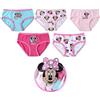 CERDÁ LIFE'S LITTLE MOMENTS Set di Slip e Beauty Case di Minnie Mouse - Intimo da Bambina, in Morbido e Traspirante Cotone, Include 5 Slip Disney Regolabili e Comodi e Un Beauty Case, età 6-8 Anni